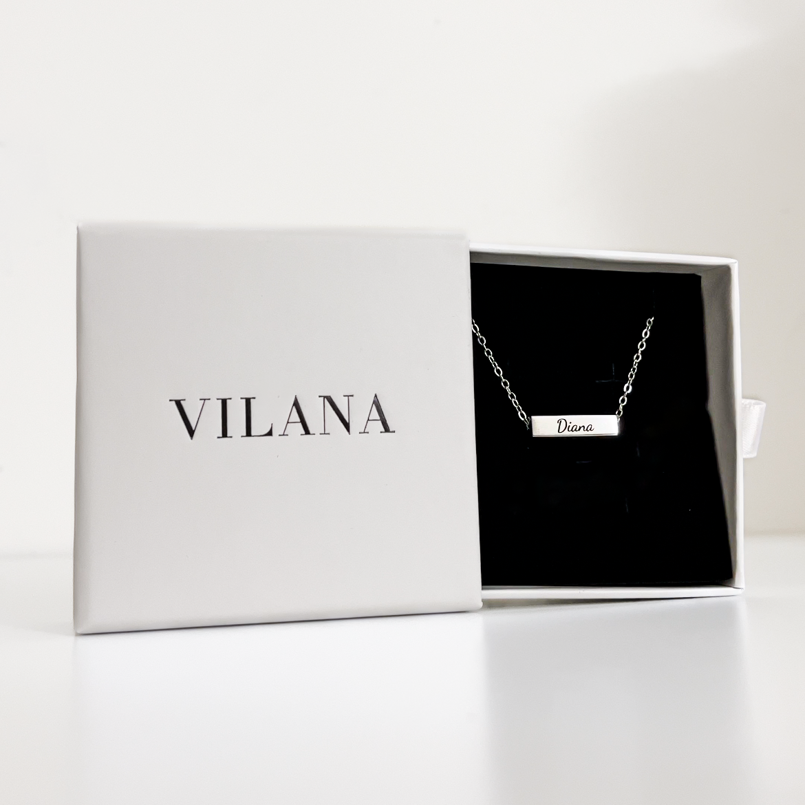 3D Mini Bar Custom Necklace