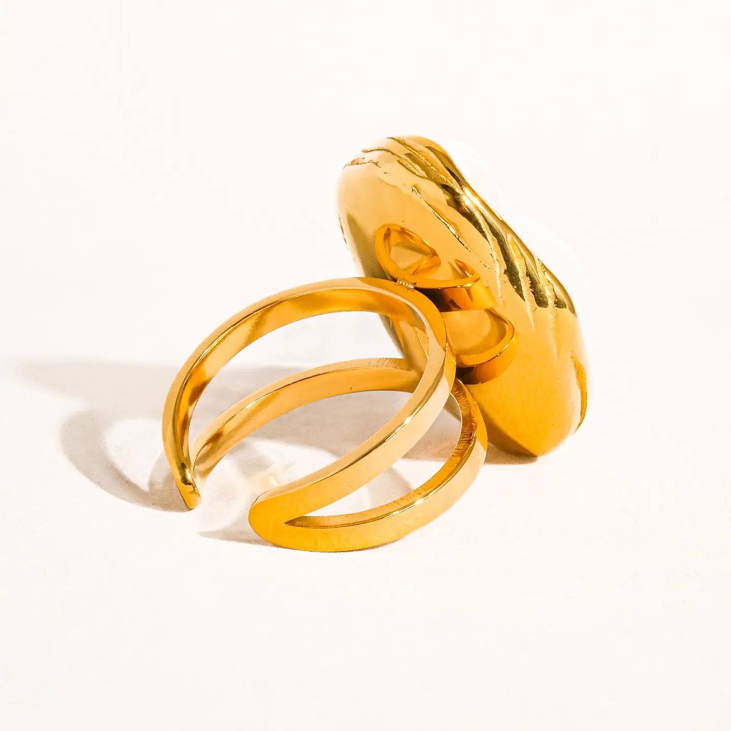 Bold Pearl Ring